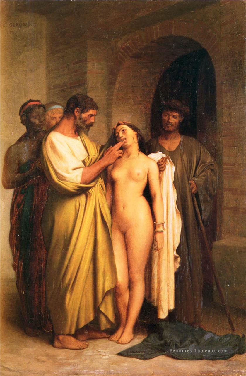 Achat Dune Esclave Arabe Jean Léon Gérôme Peintures à l'huile